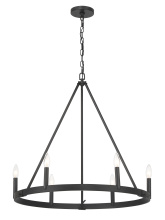 Minka-Lavery 1715-66A - Dutton 6 Light Chandelier