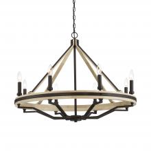 Minka-Lavery 2628-860 - Sonoma 34" 8-Light Chandelier