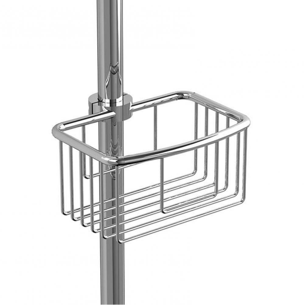 Shower rail basket,  Ø of 21mm in 25mm (7/8 ''for 1'')