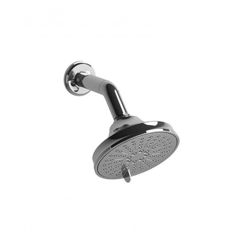 Momenti 2-jet shower head with arm