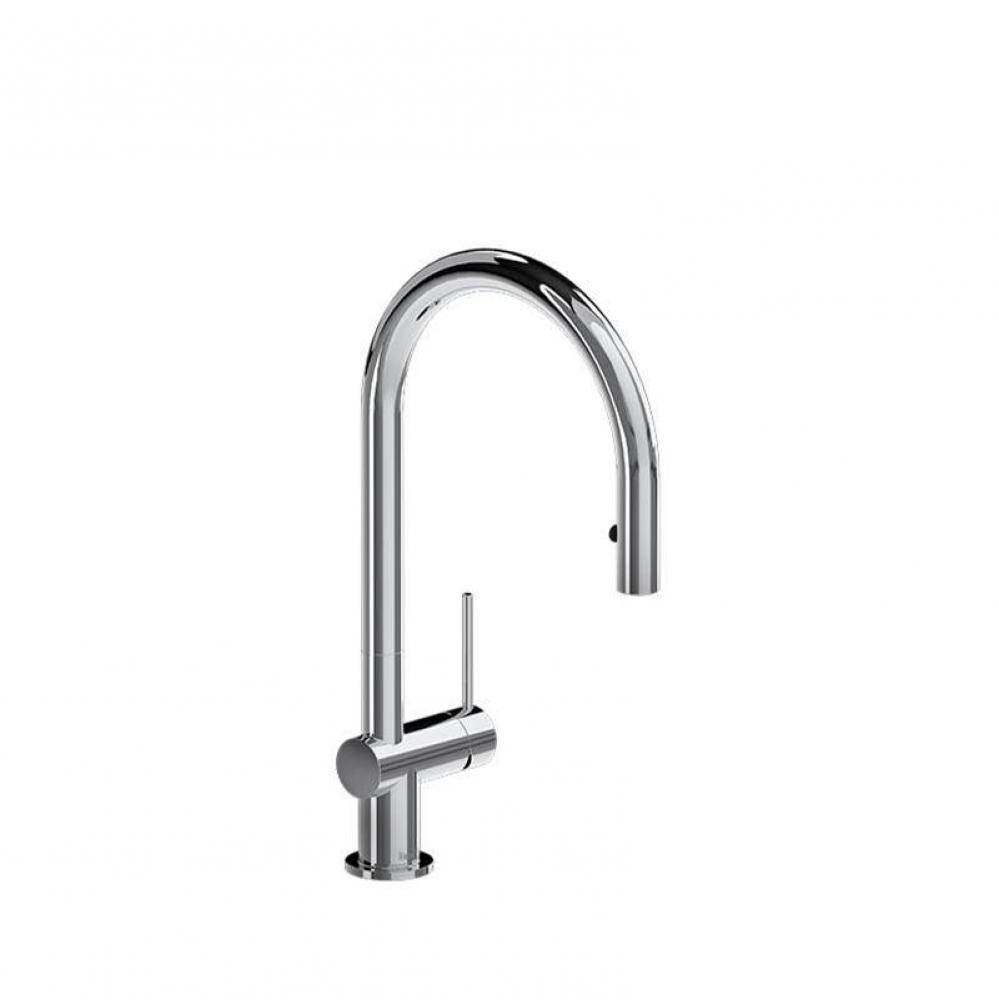 Azure kitchen faucet with spray