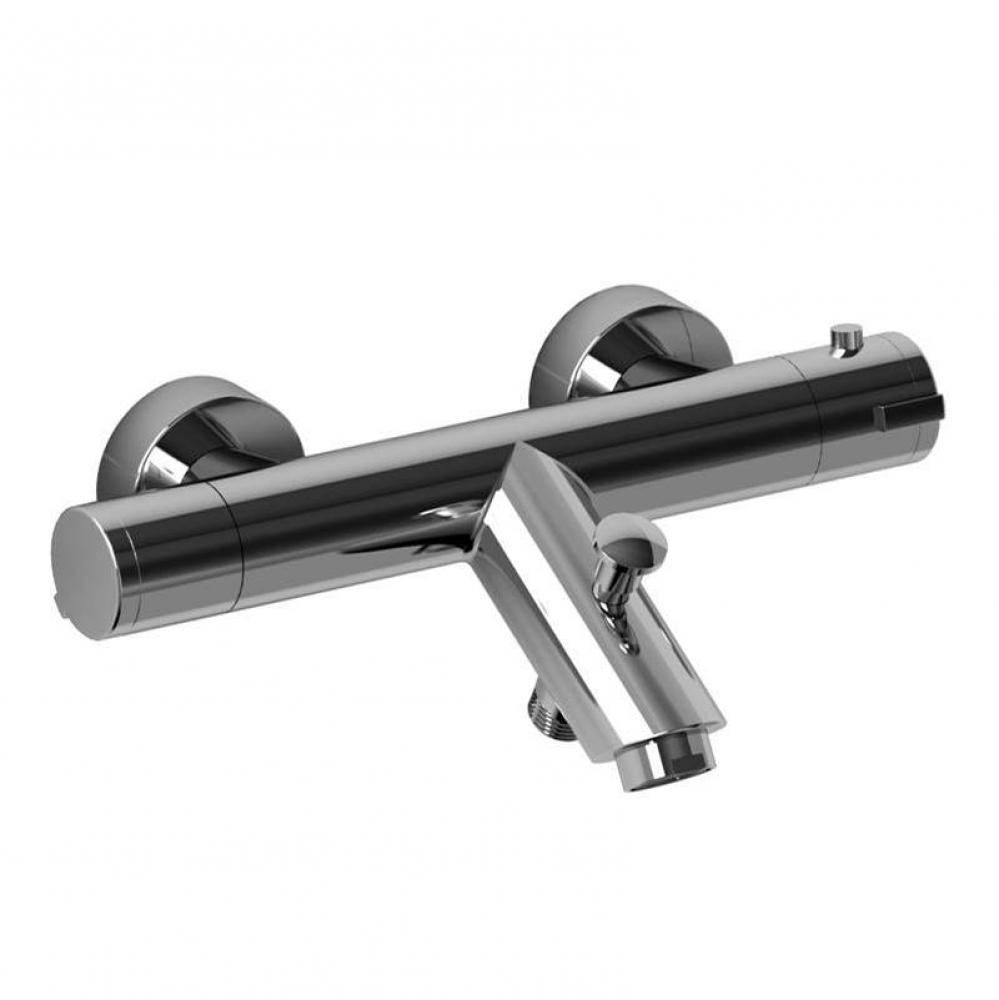 Type T (thermostatic) bar with diverter and tub spout