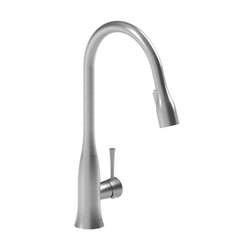 Edge kitchen faucet with spray