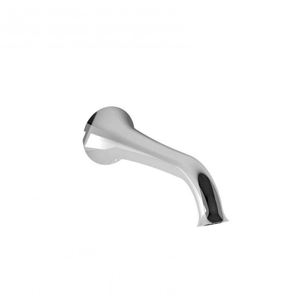 Wall-mount tub spout