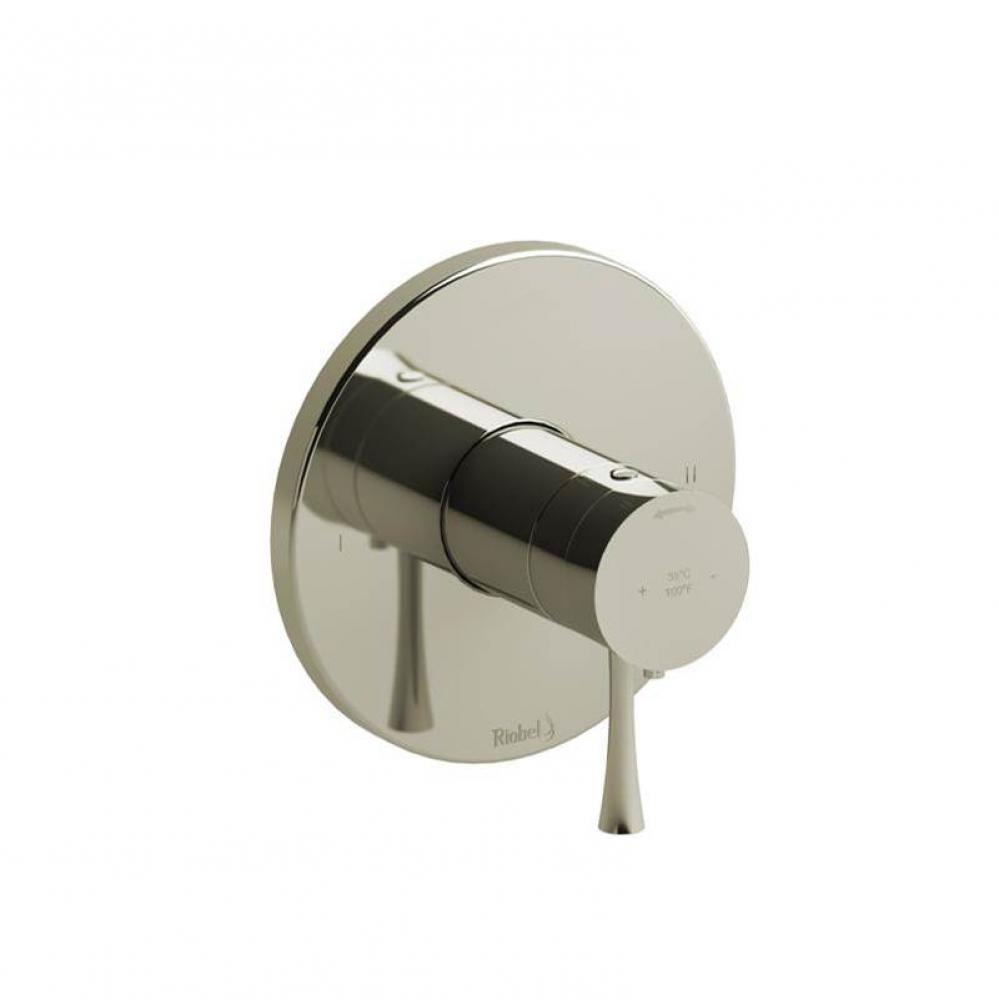 2-way no share Type T/P (thermostatic/pressure balance) coaxial valve trim