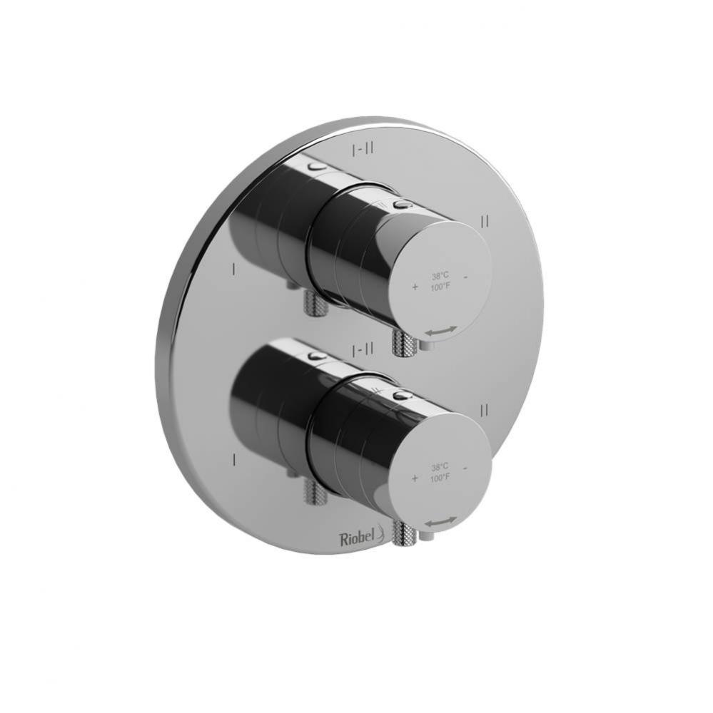 4-Way Type T/P (Thermostatic/Pressure Balance) 3/4'' Coaxial Complete Valve