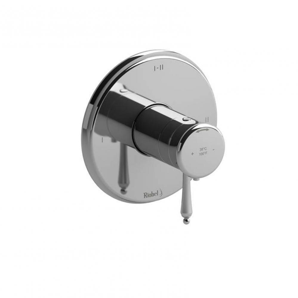 2-way Type T/P (thermostatic/pressure balance) coaxial valve trim