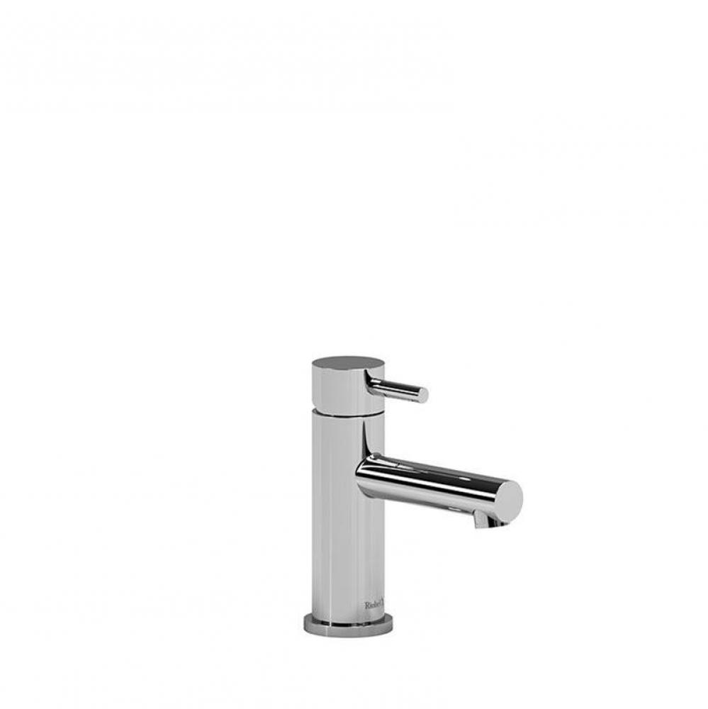 Single hole lavatory faucet without drain