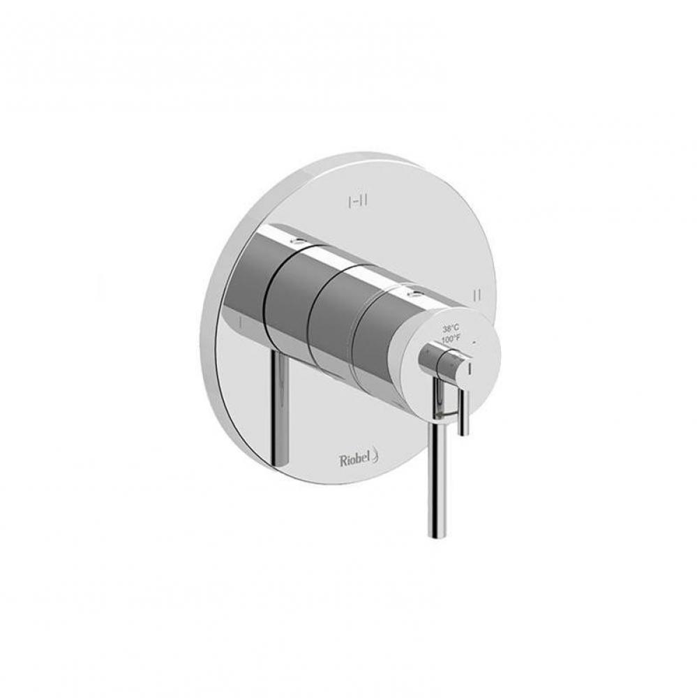 2-way Type T/P (thermostatic/pressure balance) coaxial valve trim