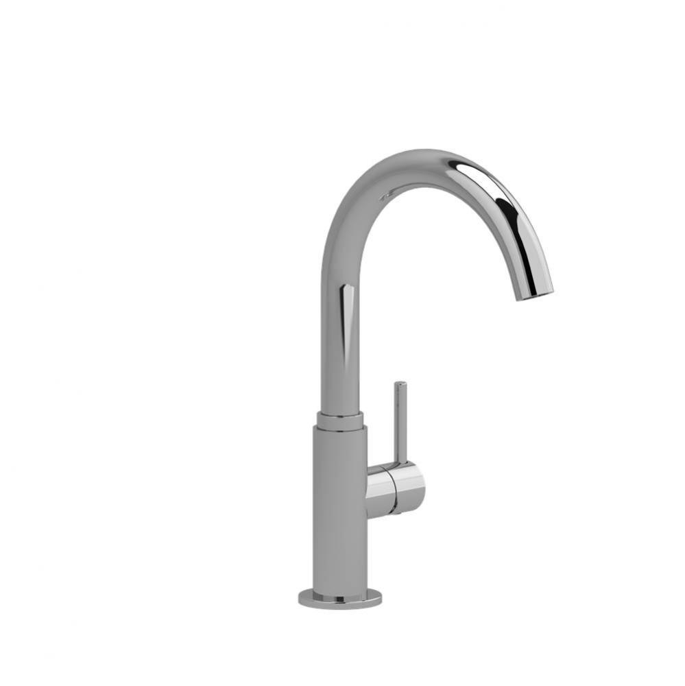 Azure single hole prep sink faucet