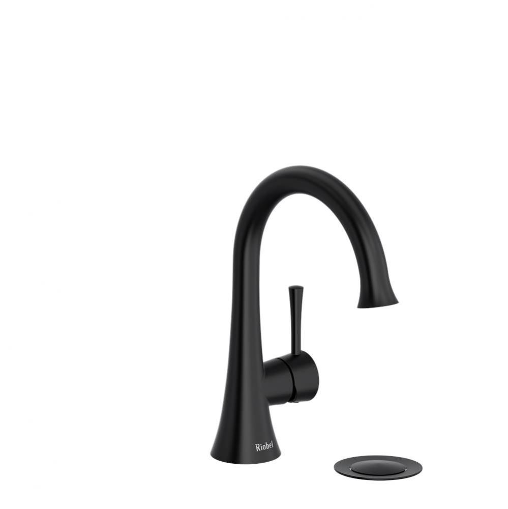 Single hole lavatory faucet