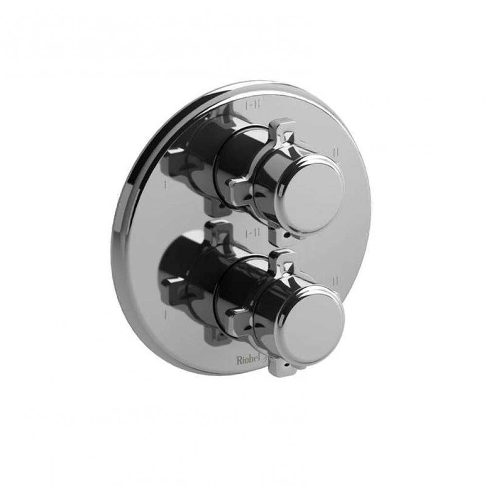 4-way Type T/P (thermostatic/pressure balance) coaxial valve trim