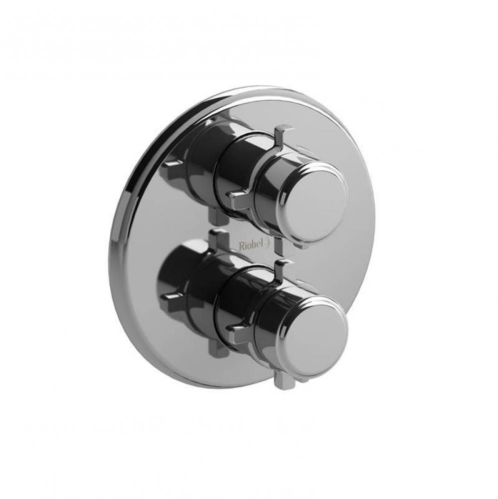 4-way Type T/P (thermostatic/pressure balance) 3/4'' coaxial complete valve