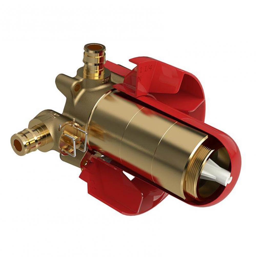 2-way Type T/P (thermostatic/pressure balance) coaxial valve rough EXPANSION PEX