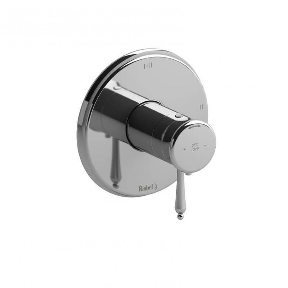 2-way Type T/P (thermostatic/pressure balance) coaxial valve trim