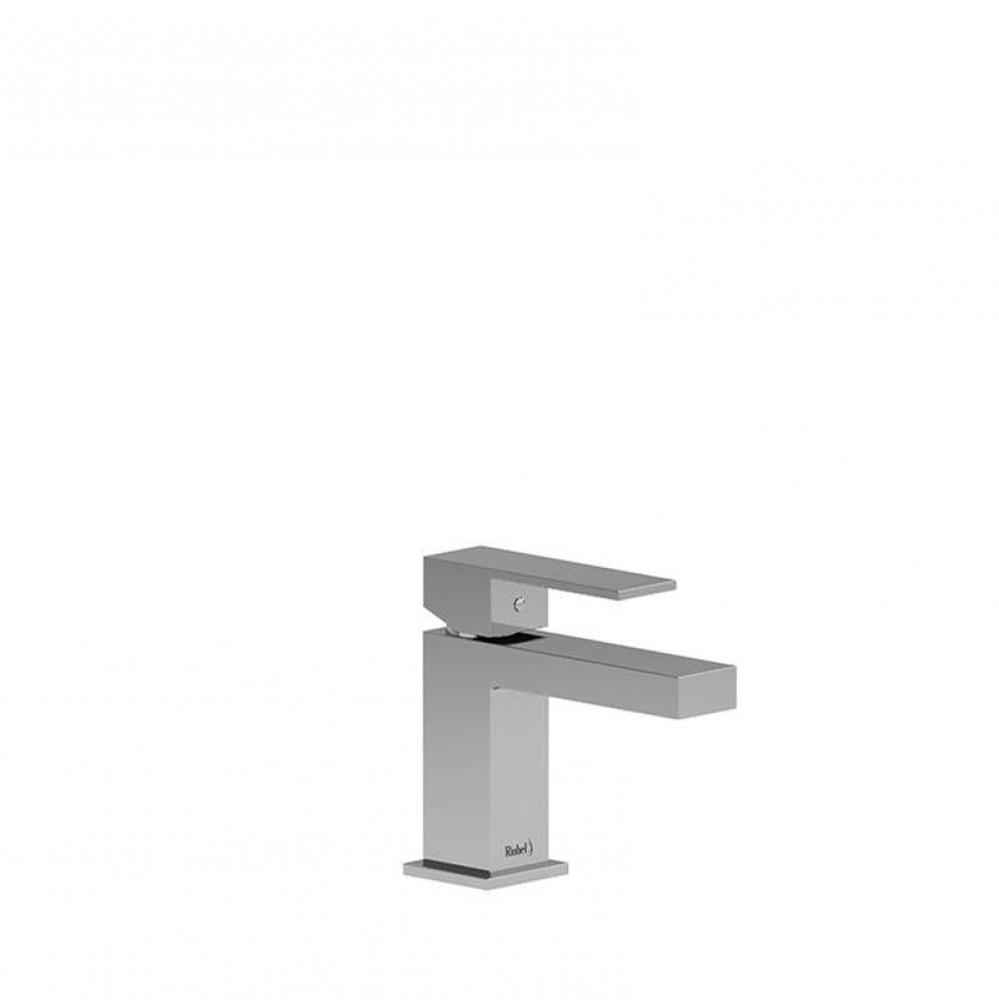 Single hole lavatory faucet without drain