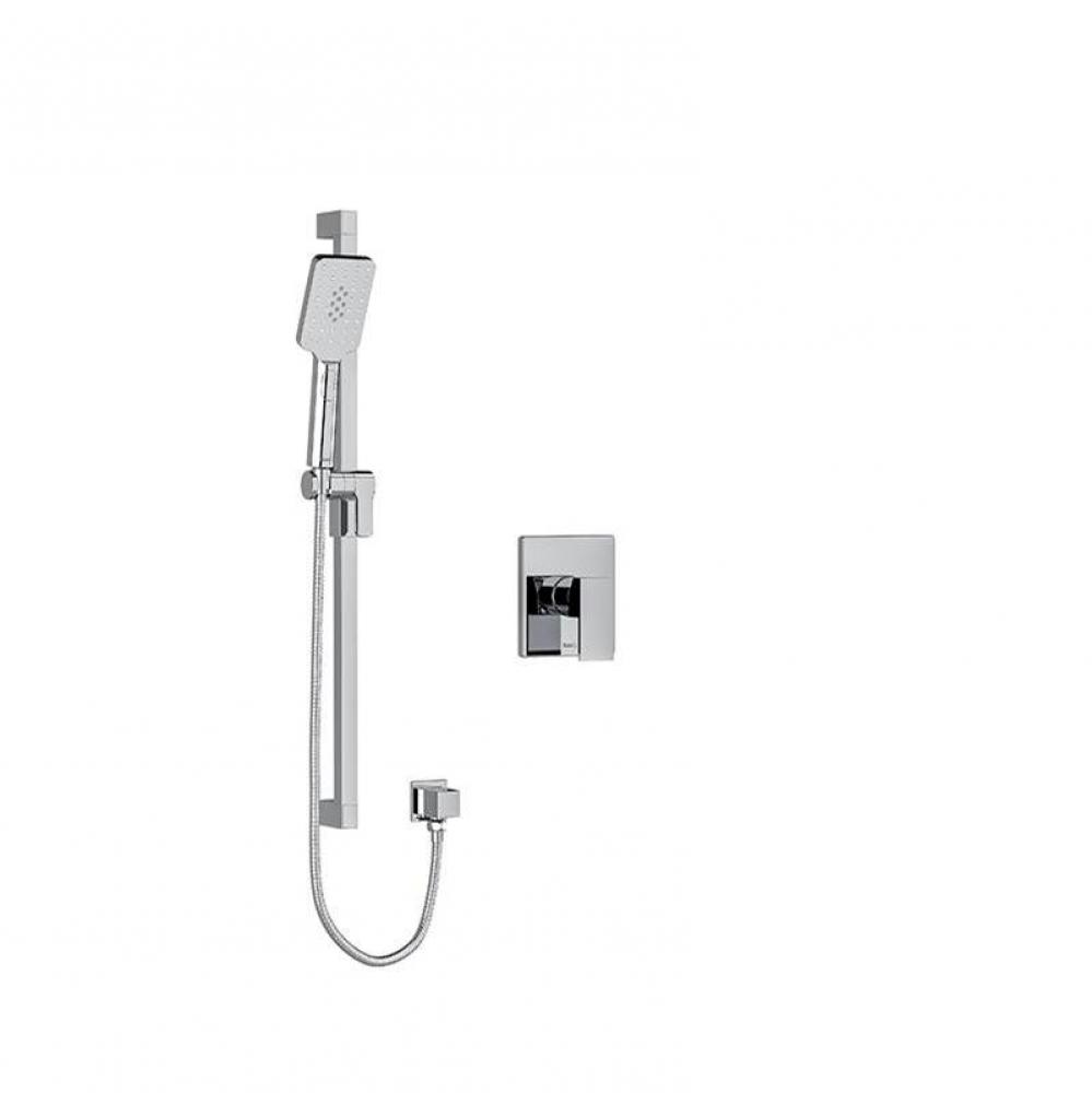 Type P (pressure balance) shower