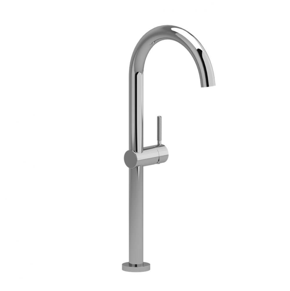 Single hole lavatory faucet