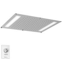 Riobel Canada 476C - 42 cm X 56 cm (22'' x 16 1/2'') built-in shower head with LED light