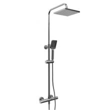 Riobel Canada CSTQ57C - Duo shower rail with Type T (thermostatic) 1/2'' external bar