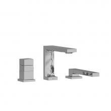 Riobel Canada RF19C - 2-way 3-piece Type T (thermostatic) coaxial deck-mount tub filler with hand shower