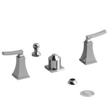 Riobel Canada EF09LC - 4-piece bidet faucet with integrated vacuum breaker