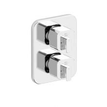 Riobel Canada TEQ88C - 4-way no share Type T/P (thermostatic/pressure balance) coaxial valve trim