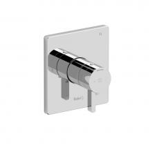 Riobel Canada PXTQ47BK - 3-way no share Type T/P (thermostatic/pressure balance) coaxial complete valve