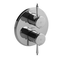 Riobel Canada GN83C - 4-way Type T/P (thermostatic/pressure balance) 3/4'' coaxial complete valve