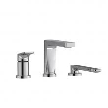 Riobel Canada TOD10C - 3-piece deck-mount tub filler with hand shower trim