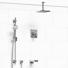 Riobel Canada KIT#1345ZOTQC-6-SPEX - Type T/P (thermostatic/pressure balance) 1/2'' coaxial 3-way system with hand shower rai