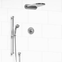 Riobel Canada KIT#2745GNC-EX - Type T/P (thermostatic/pressure balance) 1/2'' coaxial 3-way system with hand shower rai