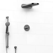 Riobel Canada KIT#2745GSC-SPEX - Type T/P (thermostatic/pressure balance)  1/2'' coaxial 3-way system with hand shower ra