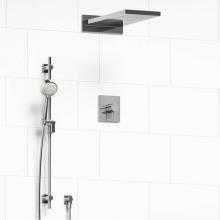 Riobel Canada KIT#2745PATQC-EX - Type T/P (thermostatic/pressure balance) 1/2'' coaxial 3-way system with hand shower rai