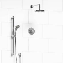 Riobel Canada KIT#323GNC - Type T/P (thermostatic/pressure balance) 1/2'' coaxial 2-way system with hand shower and