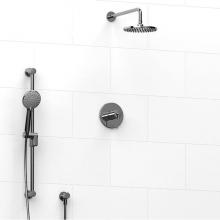 Riobel Canada KIT#323GSC - Type T/P (thermostatic/pressure balance)  1/2'' coaxial 2-way system with hand shower an