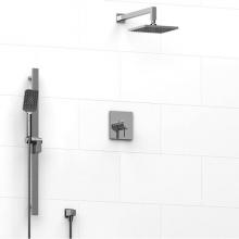 Riobel Canada KIT#323PXTQC - Type T/P (thermostatic/pressure balance) 1/2'' coaxial 2-way system with hand shower and