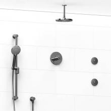 Riobel Canada KIT#3545GSC-6 - Type T/P (thermostatic/pressure balance)  1/2'' coaxial 3-way system, hand shower rail,