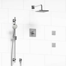 Riobel Canada KIT#3545PATQC-EX - Type T/P (thermostatic/pressure balance) 1/2'' coaxial 3-way system, hand shower rail, e