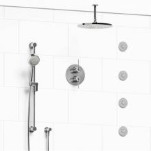 Riobel Canada KIT#483CSTMC-6 - Type T/P (thermostatic/pressure balance) 3/4'' double coaxial system with hand shower ra