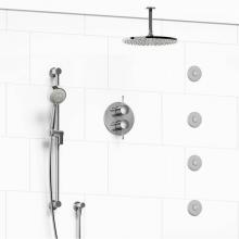 Riobel Canada KIT#483EDTMC-6 - Type T/P (thermostatic/pressure balance) 3/4'' double coaxial system with hand shower ra