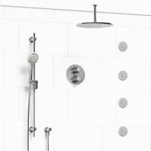 Riobel Canada KIT#483MMRD+C-6 - Type T/P (thermostatic/pressure balance) 3/4'' double coaxial system with hand shower ra