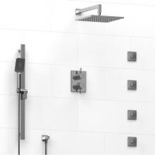 Riobel Canada KIT#483PXTQC - Type T/P (thermostatic/pressure balance) 3/4'' double coaxial system with hand shower ra