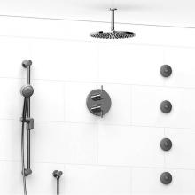 Riobel Canada KIT#483RUTMC-6 - Type T/P (thermostatic/pressure balance) 3/4'' double coaxial system with hand shower ra