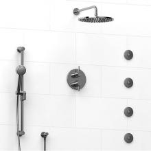 Riobel Canada KIT#483RUTMC - Type T/P (thermostatic/pressure balance) 3/4'' double coaxial system with hand shower ra