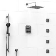 Riobel Canada KIT#483SAC - Type T/P (thermostatic/pressure balance) 3/4'' double coaxial system with hand shower ra