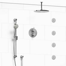 Riobel Canada KIT#483SYTMC-6 - Type T/P (thermostatic/pressure balance) 3/4'' double coaxial system with hand shower ra