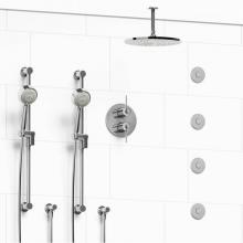 Riobel Canada KIT#783CSTMC-6 - Type T/P (thermostatic/pressure balance) 3/4'' double coaxial system with 2 hand shower