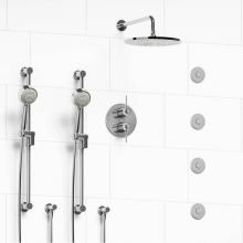 Riobel Canada KIT#783CSTMC - Type T/P (thermostatic/pressure balance) 3/4'' double coaxial system with 2 hand shower