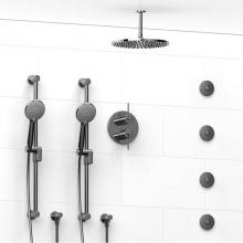 Riobel Canada KIT#783GSC-6 - Type T/P (thermostatic/pressure balance)  3/4'' double coaxial system with 2 hand shower